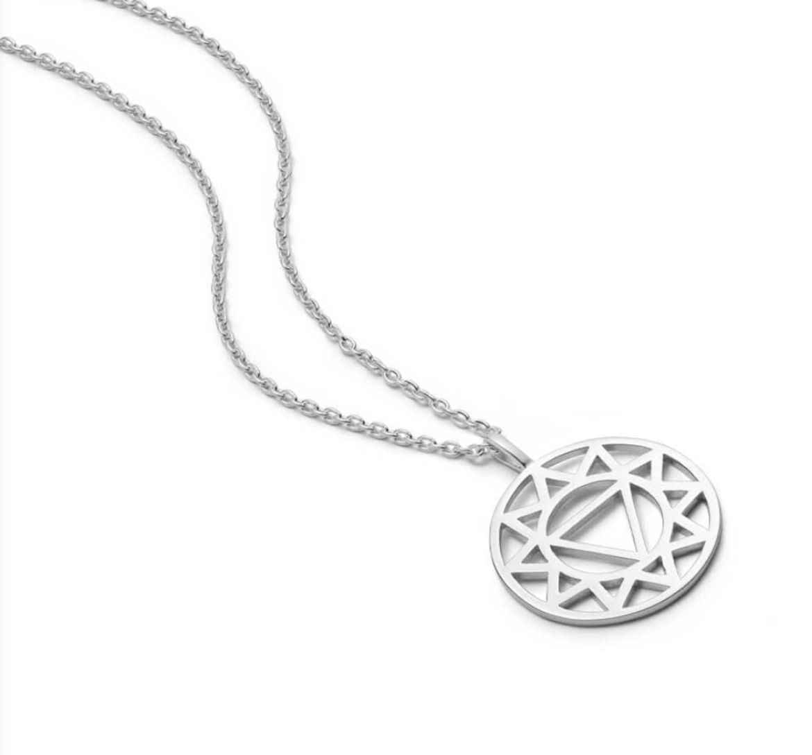 Picture of Chakra Solar Plexus Necklace Silver 