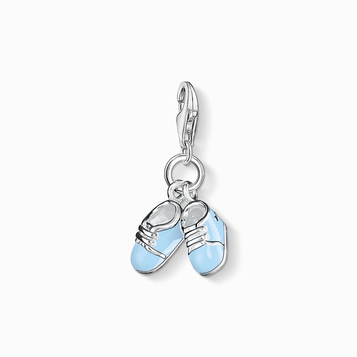 Picture of Blue Baby Shoes Charm 