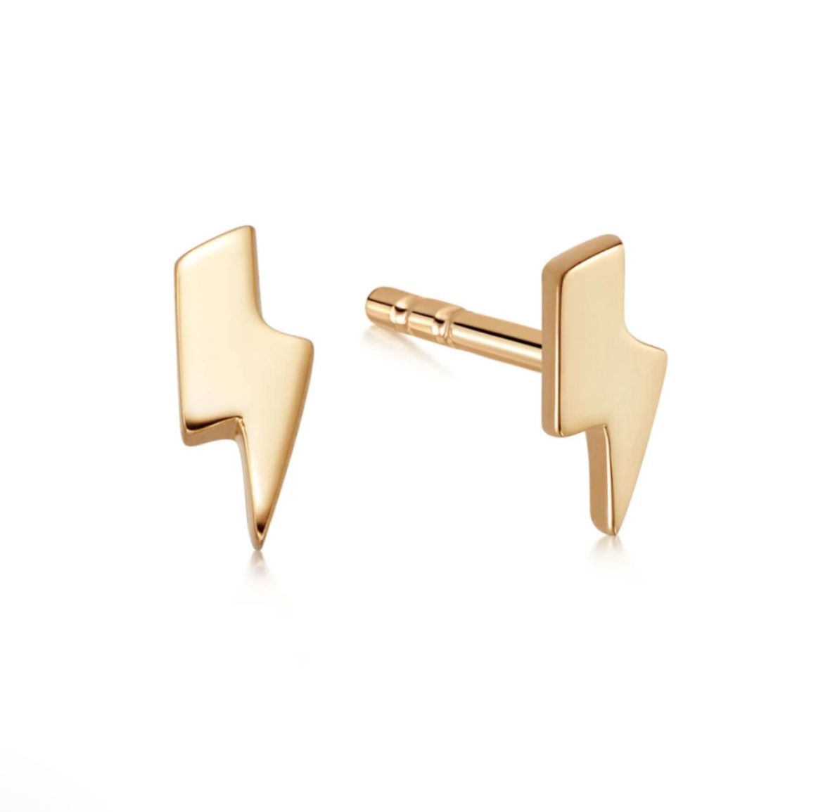 Picture of Lightning 18ct Gold Plated Studs