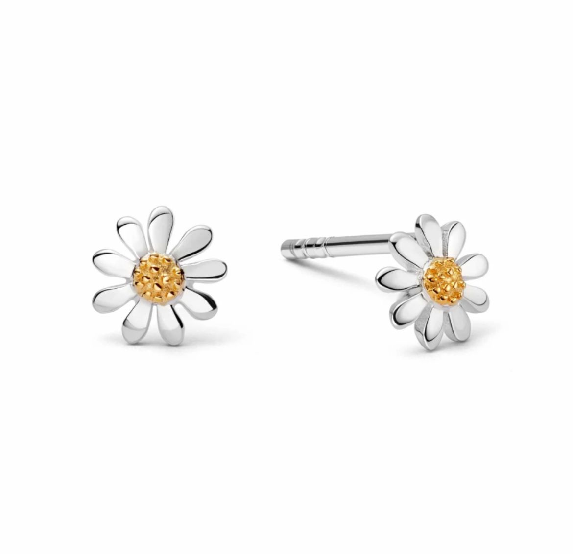 Picture of Marguerite Daisy Sterling Silver Studs