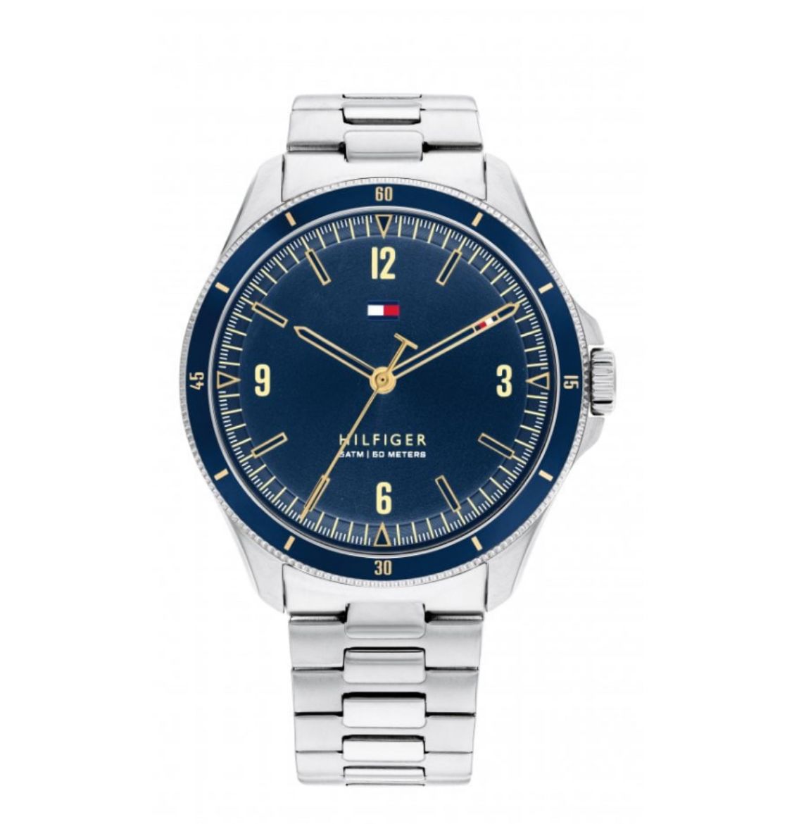 Picture of Maverick Watch with Blue Dial and Stainless Steel Bracelet