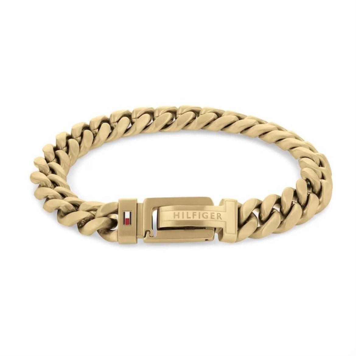 Picture of Curb Chain Style Stainless Steel Bracelet with Gold Plate