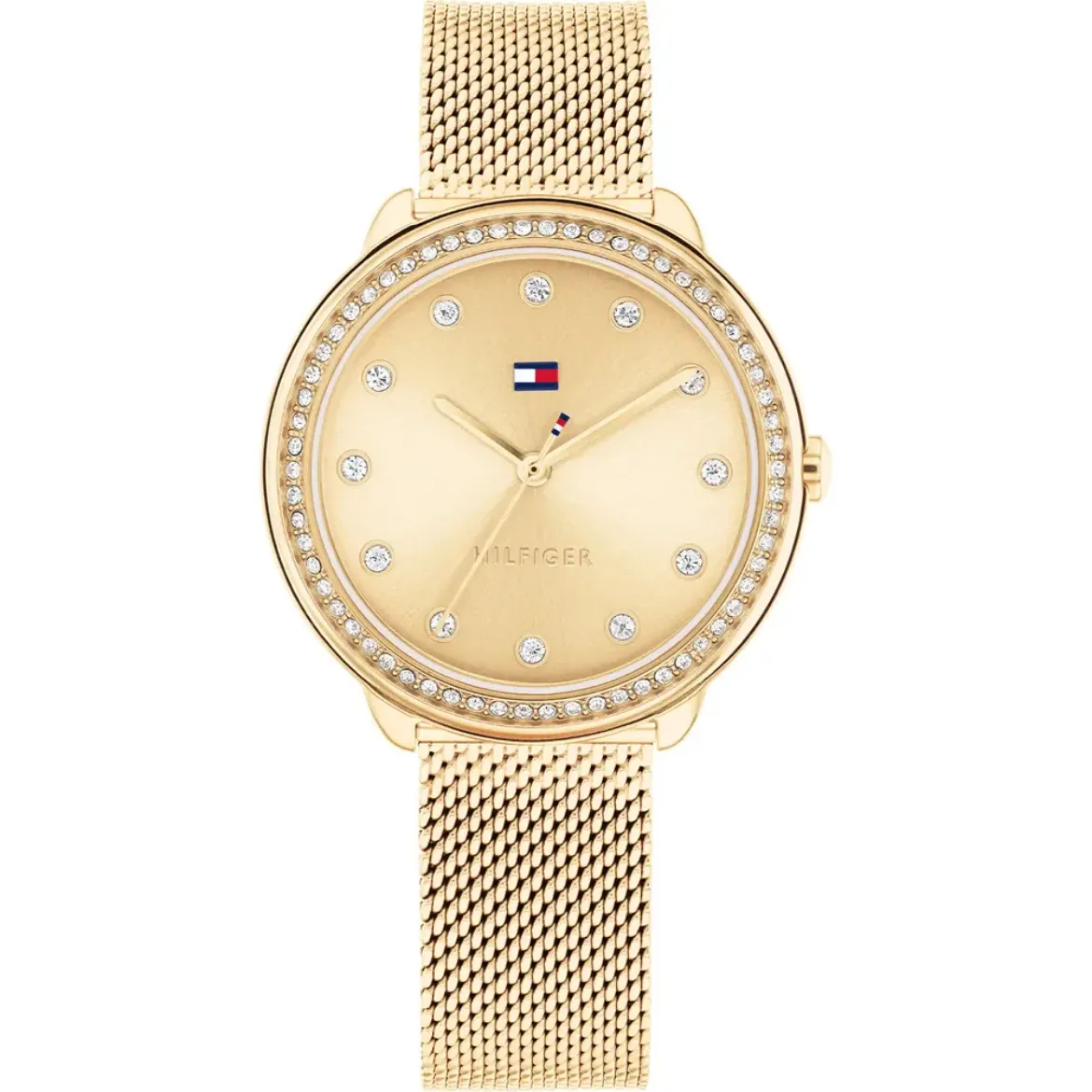 Picture of Demi Gold Plated Watch with Cubic Zirconia