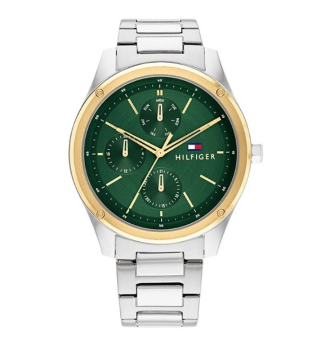 Picture of Tyler Watch with Green Dial and Stainless Steel Bracelet