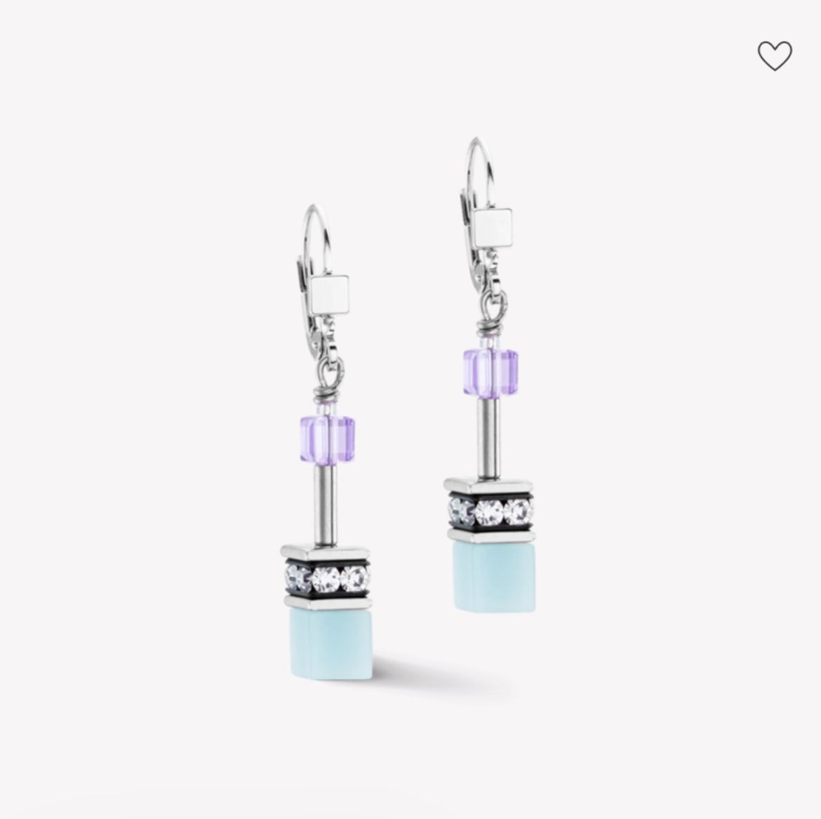 Picture of Iconic Earrings Aqua-Lilc