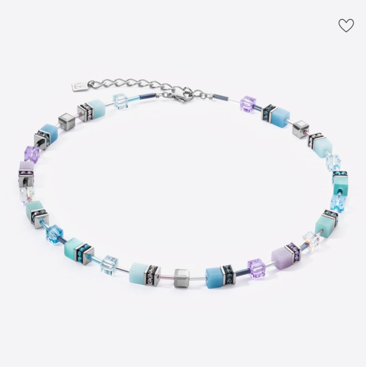 Picture of Iconic Necklace Aqua-Lilac