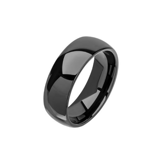 Picture of Black Plated Tungsten Ring