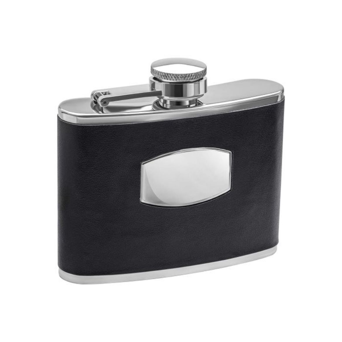 Picture of Leather and Stainless Steel Hip Flask