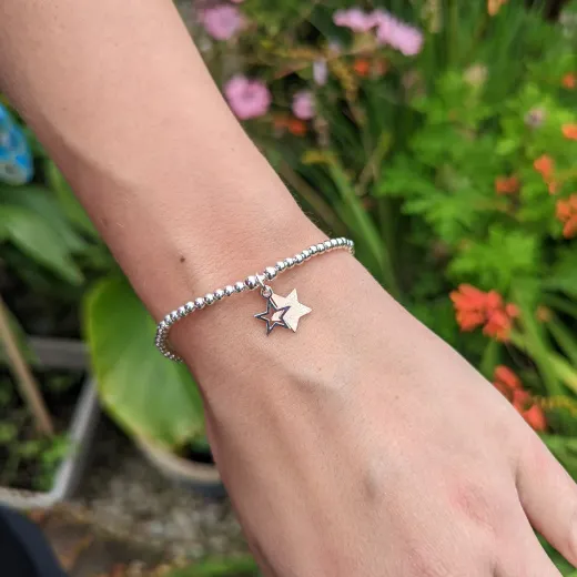 Picture of Rose Gold Shining Star Bracelet