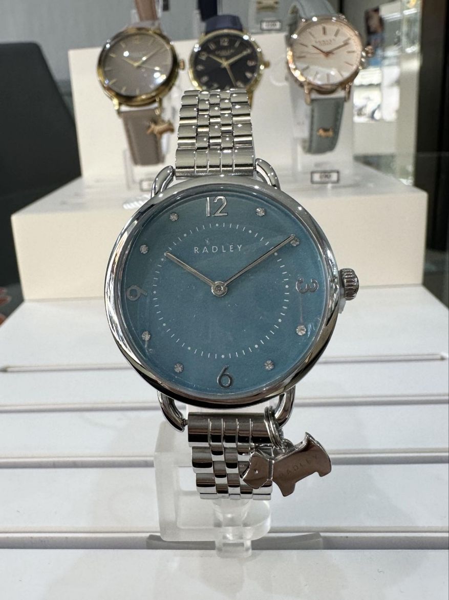 Picture of Blue and Silver Ladies Radley Watch 