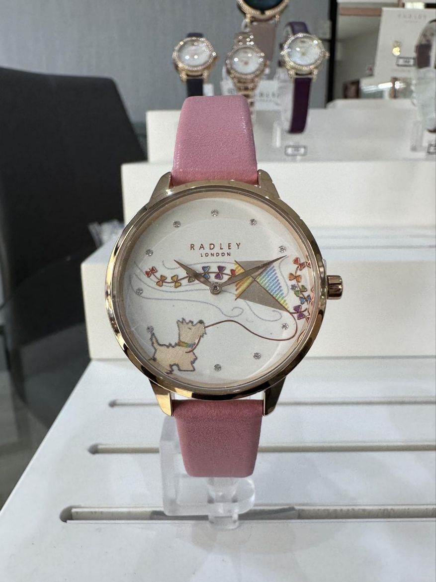 Pink radley watch best sale