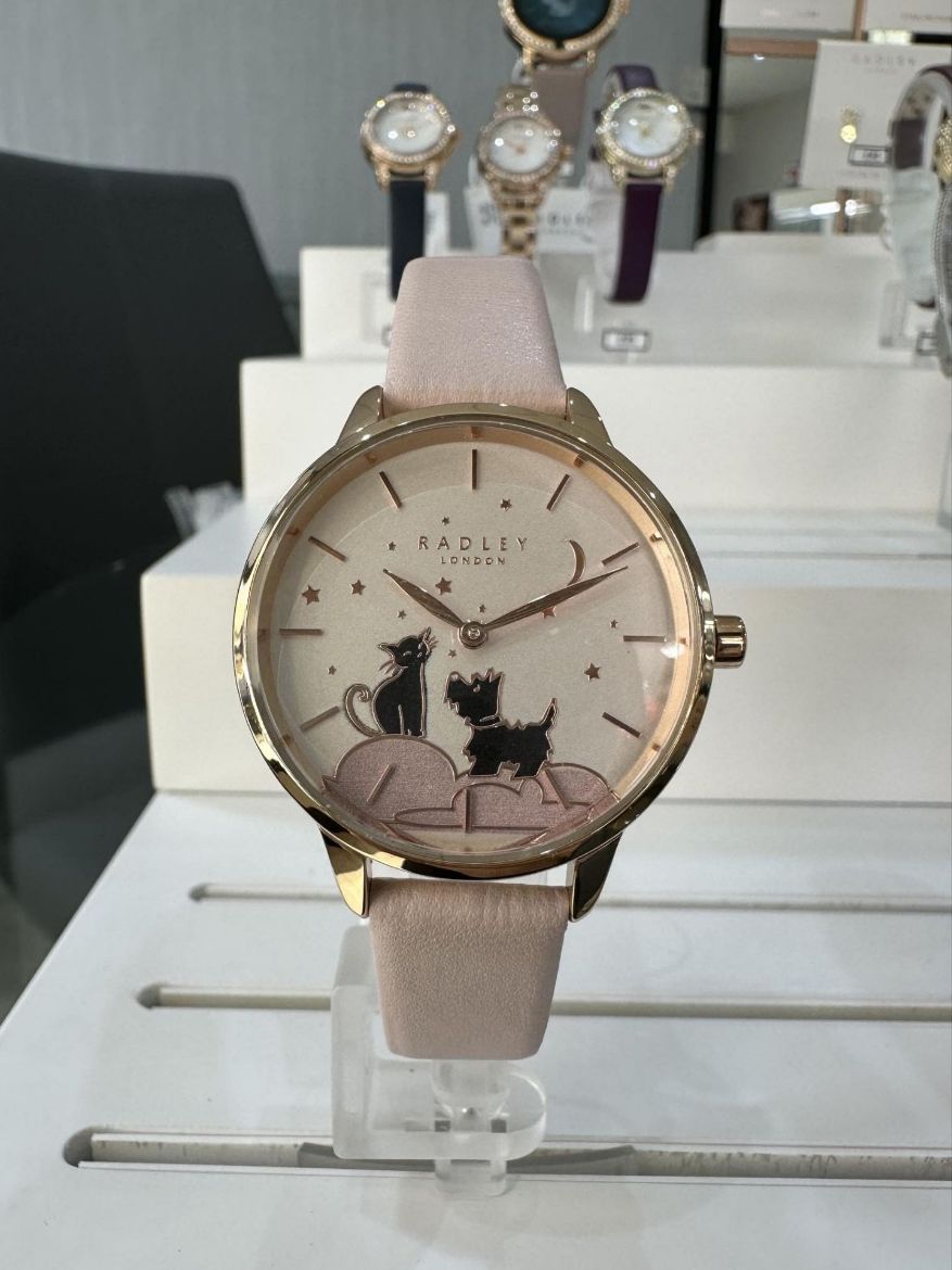 Picture of Ladies Radley Watch with Recycled Pale Pink Leather Strap