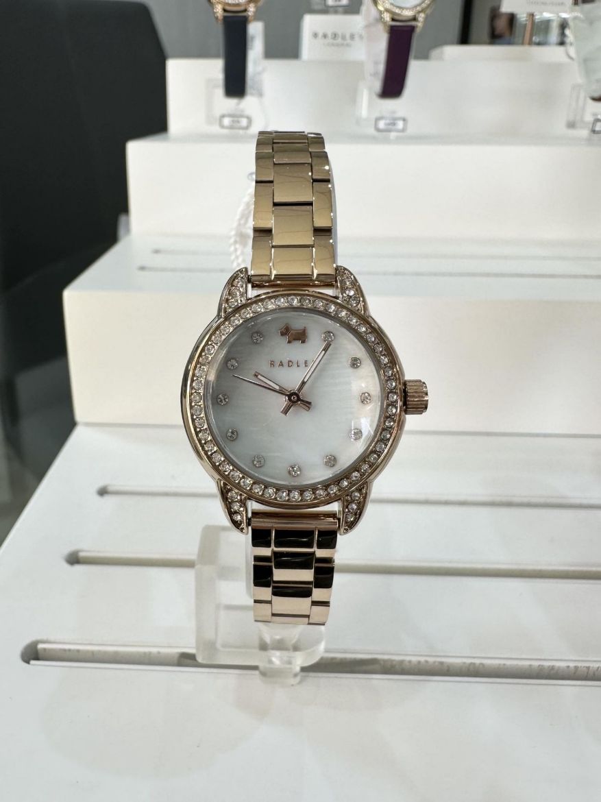 Picture of Rose Gold Watch with Cubic Zirconia