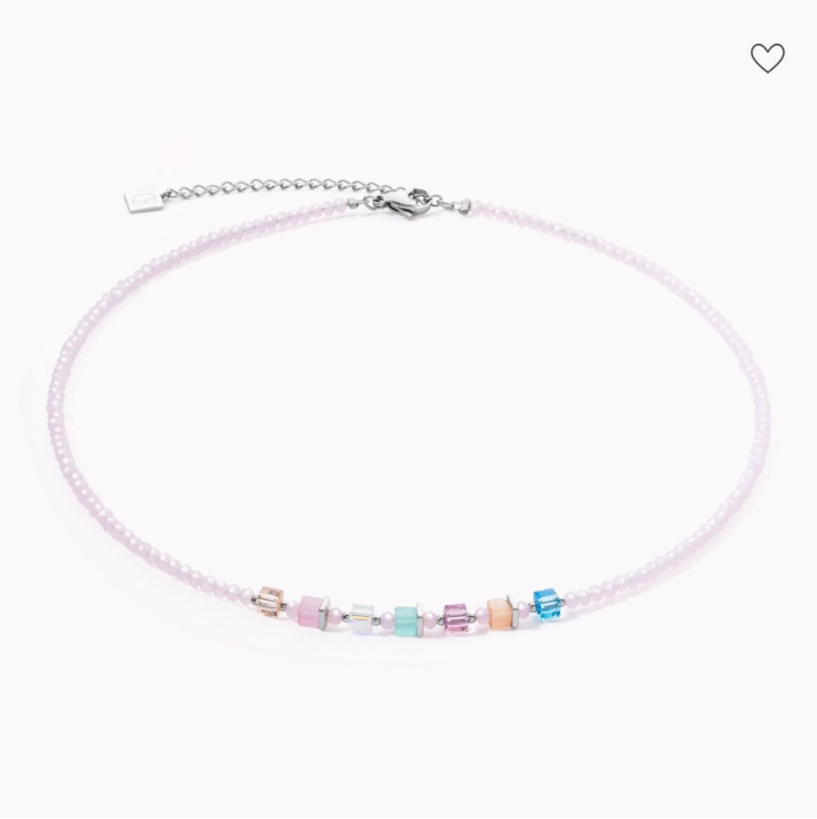 Picture of Pink-Multicoloured Joyful Colours Necklace