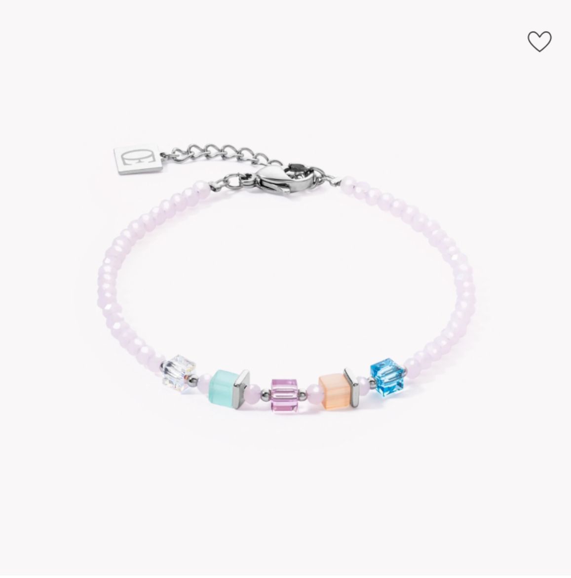 Picture of Pink-Multicoloured Joyful Colours Bracelet