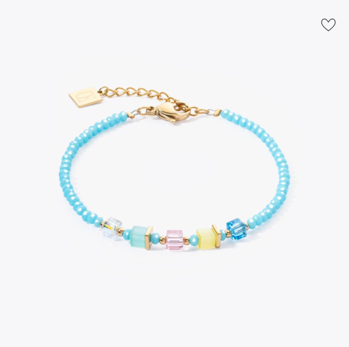 Picture of Turquoise-Multicoloured Joyful Colours Bracelet