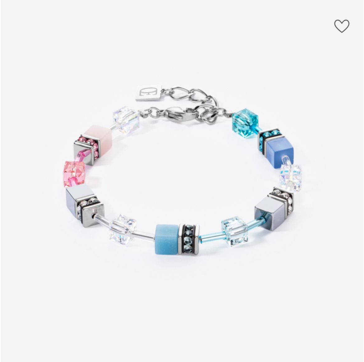 Picture of Blue-Pink GeoCube Iconic Bracelet