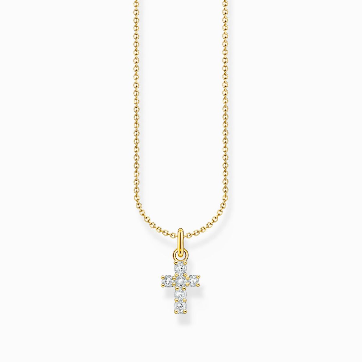 Picture of Gold Cross Necklace 