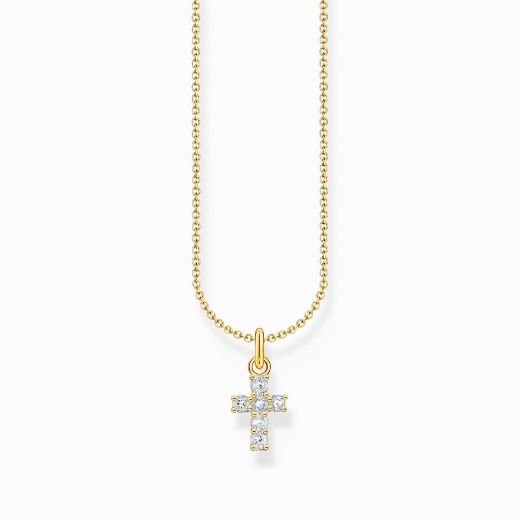 Picture of Gold Cross Necklace 