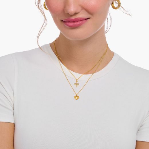 Picture of Gold Cross Necklace 