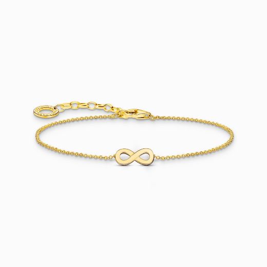 Picture of Gold Infinity Bracelet 