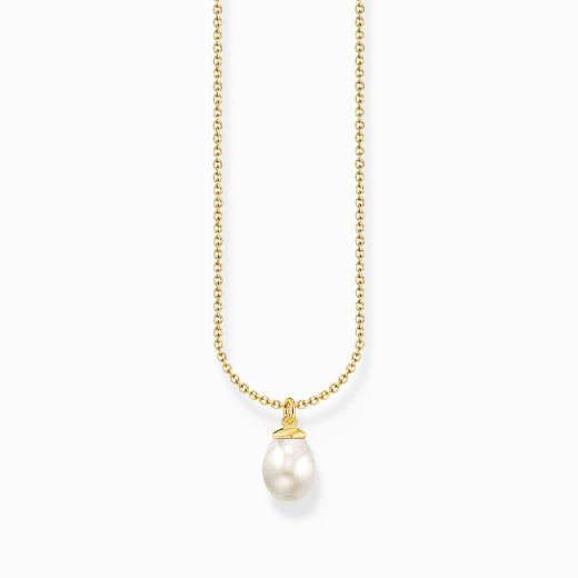 Picture of Pearl Gold Necklace 