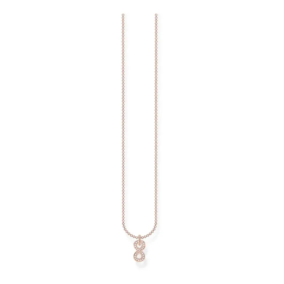 Picture of Infinity Rose Gold Necklace 