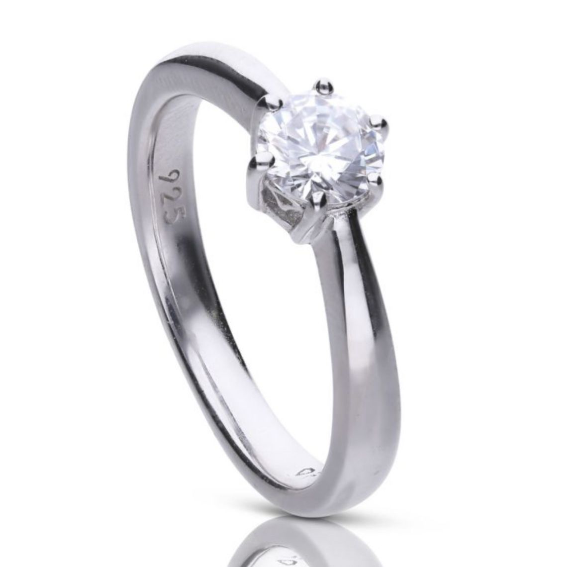 Picture of 0.50CT Six Claw Solitaire Ring