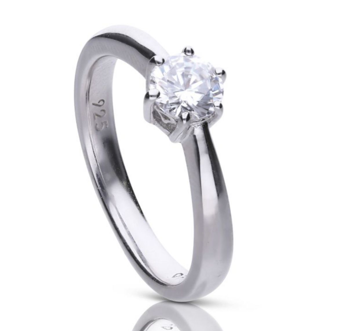 Picture of 0.75 Six Claw Solitaire Ring