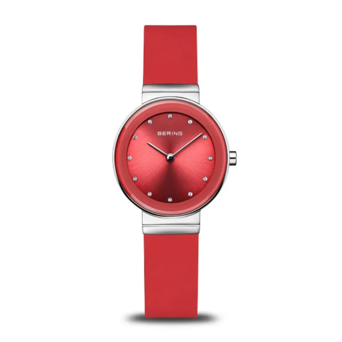 Picture of Red Silicone Classic Watch 