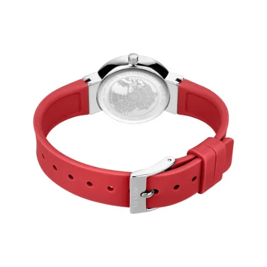 Picture of Red Silicone Classic Watch 