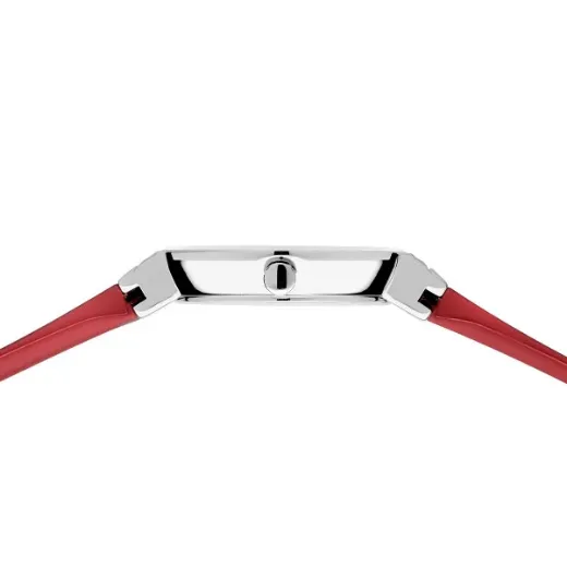 Picture of Red Silicone Classic Watch 