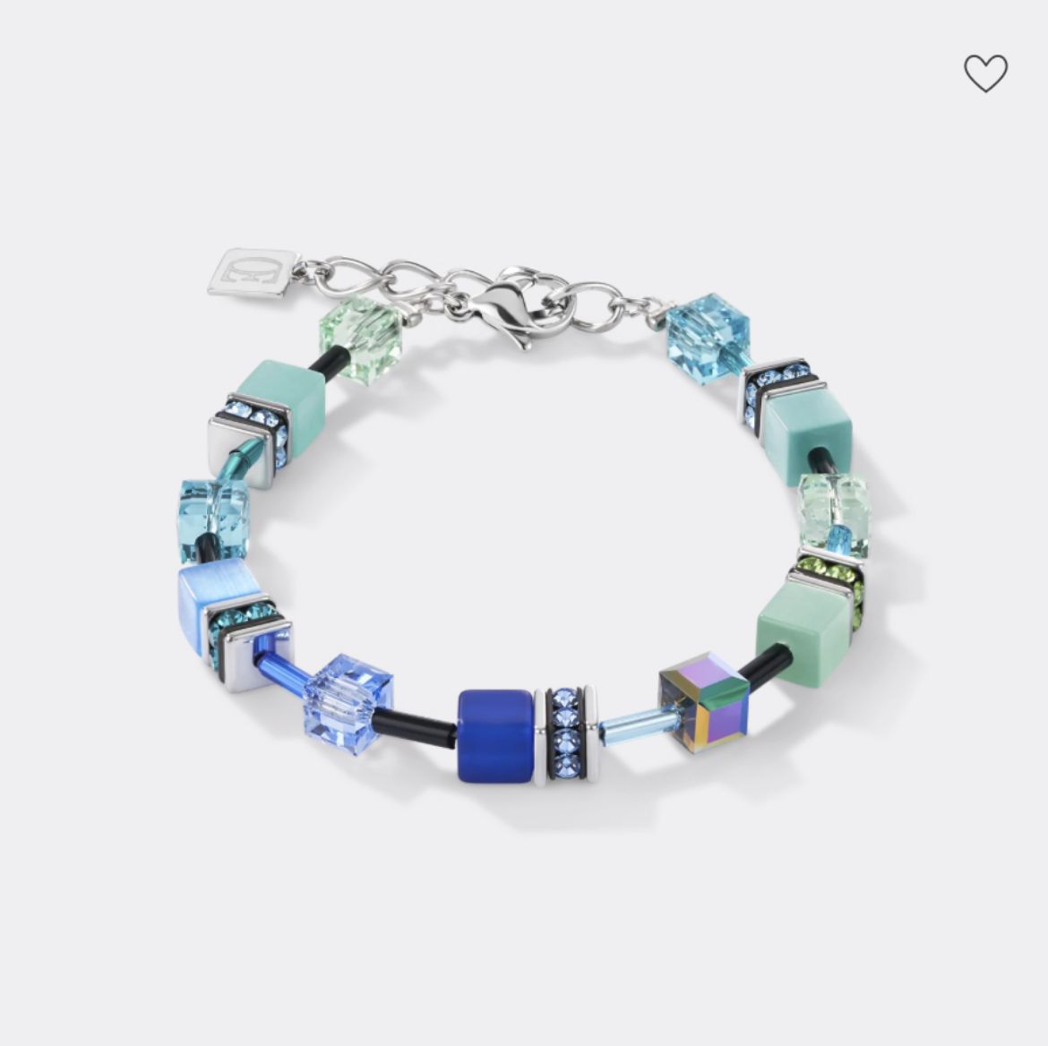 Picture of GeoCUBE® Green Blue Bracelet 