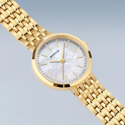Picture of Mother of Pearl Gold Watch 