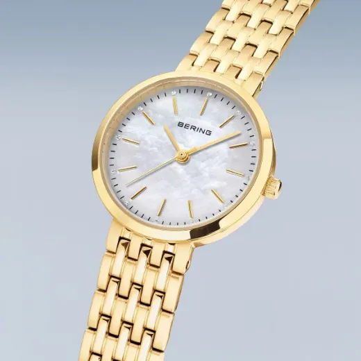 Picture of Mother of Pearl Gold Watch 