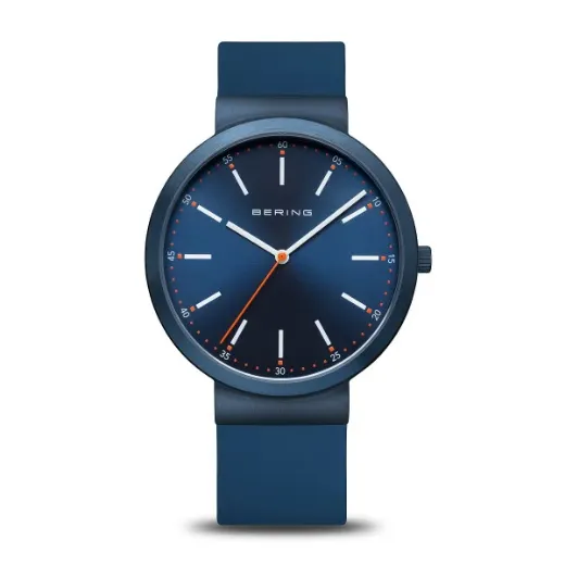 Picture of Navy Silicone Watch with Additional Strap 