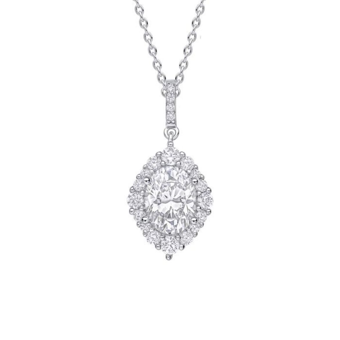 Picture of Oval Cluster Pendant