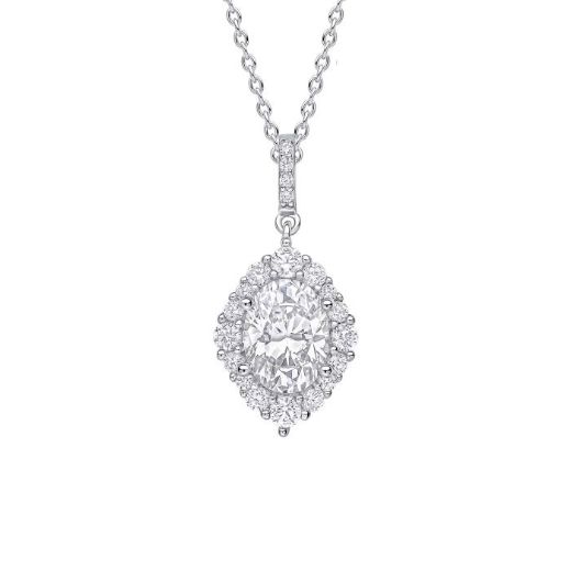 Picture of Oval Cluster Pendant