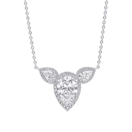 Picture of Triple Teardrop Statement Necklace