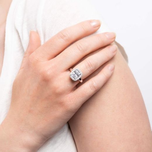 Picture of Cushion Cut Cocktail Ring