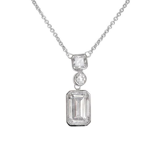Picture of Tri-Stone Drop Pendant