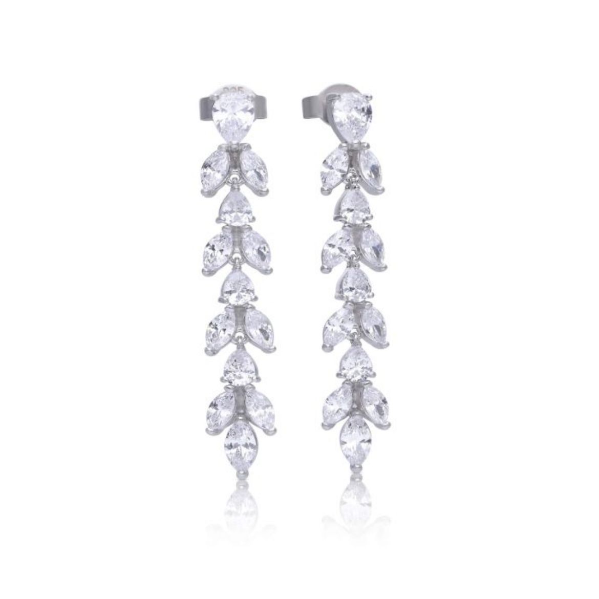 Picture of Diamonfire Vine Drop Earrings