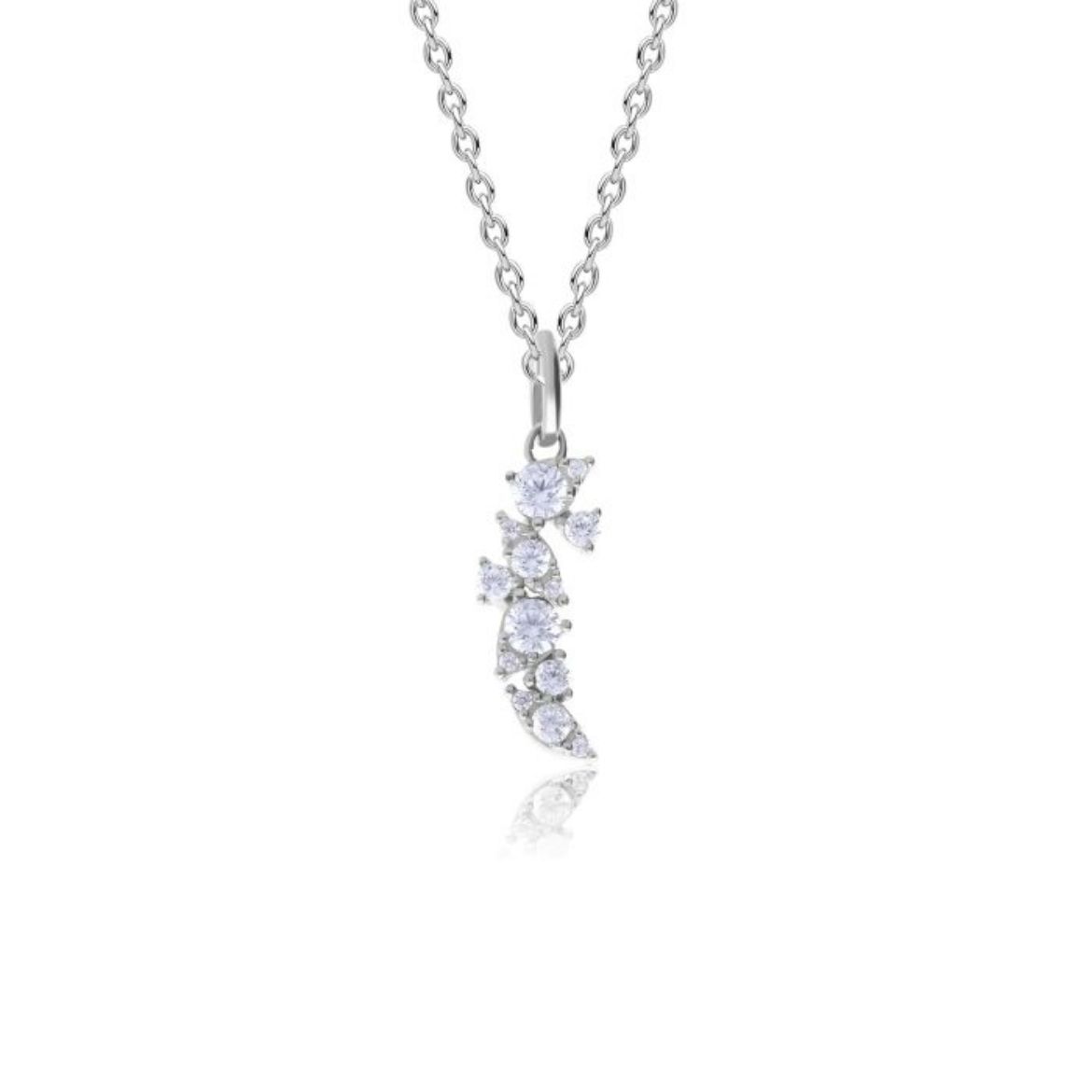 Picture of Cluster Zirconia Drop Pendant