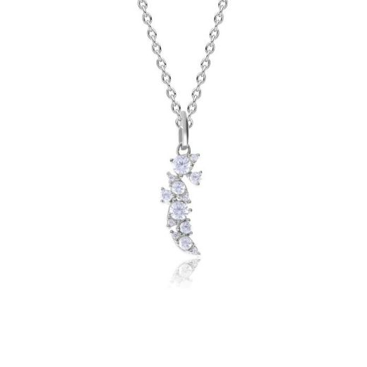 Picture of Cluster Zirconia Drop Pendant