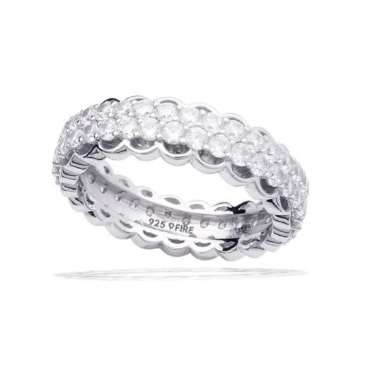 Picture of Double Row Eternity Ring