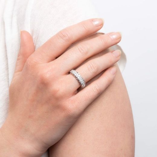 Picture of Double Row Eternity Ring