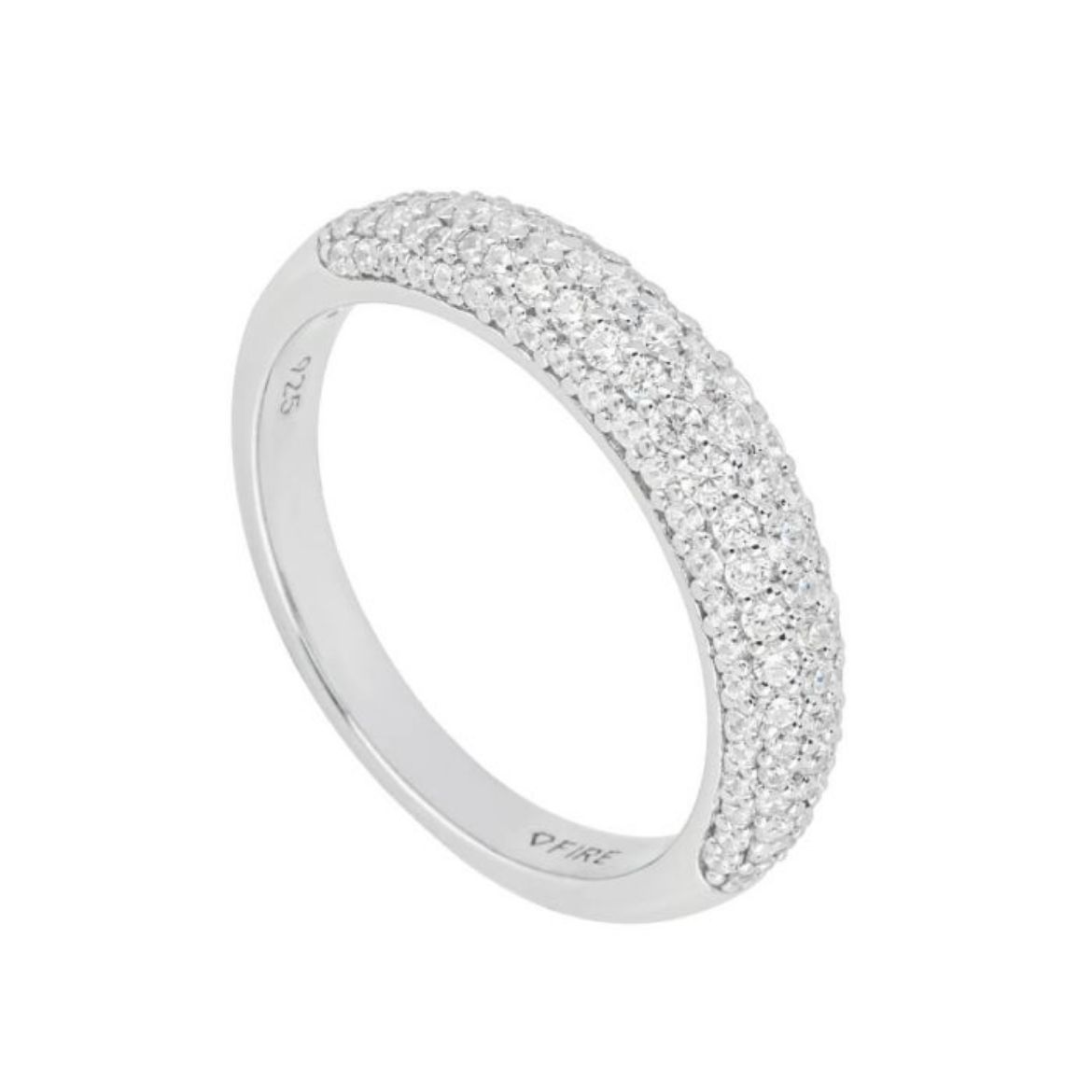 Picture of Pave Set Dome Ring 