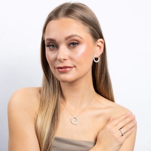 Picture of Pave Set Dome Ring 