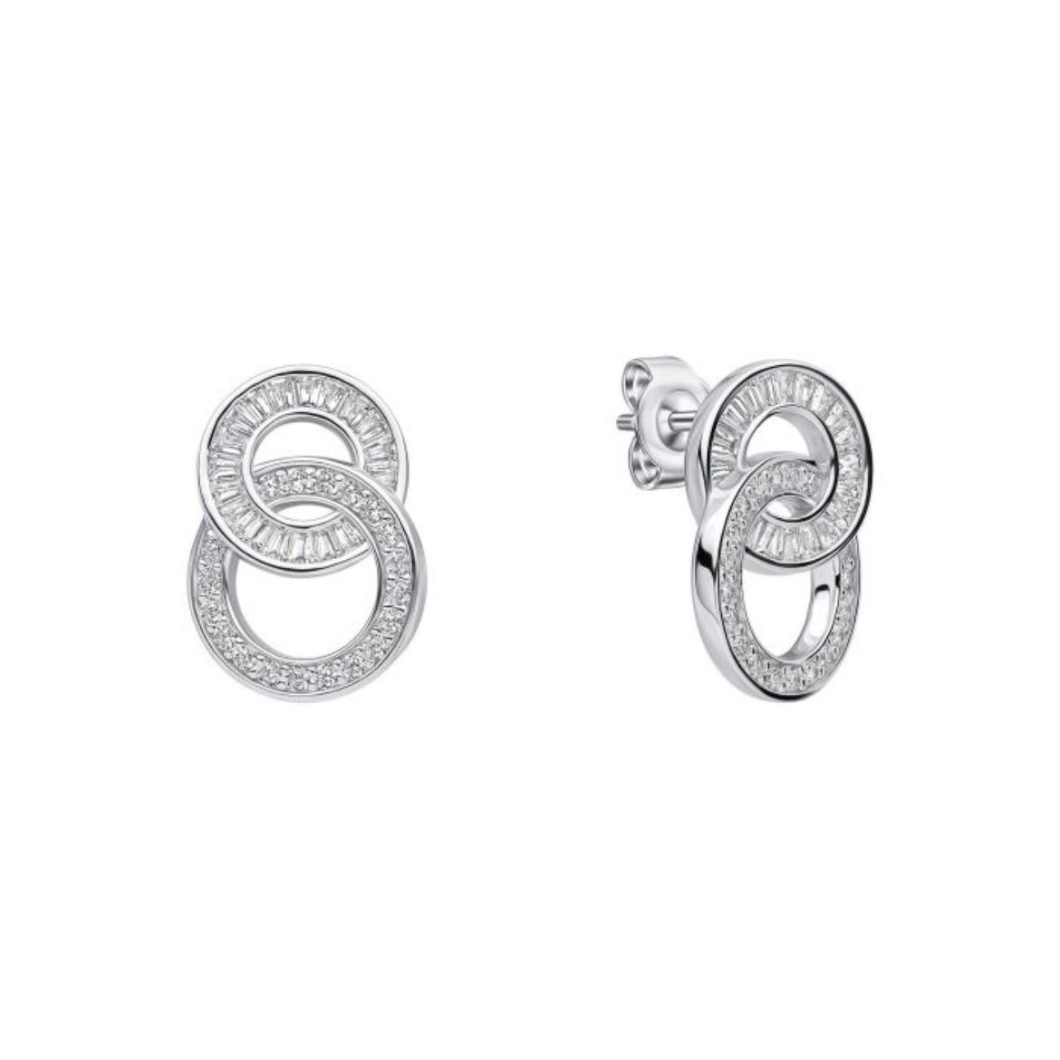 Picture of Linked Circles Stud Earrings