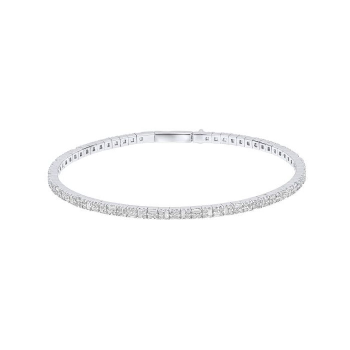 Picture of Multi-Stone Flexi Bangle